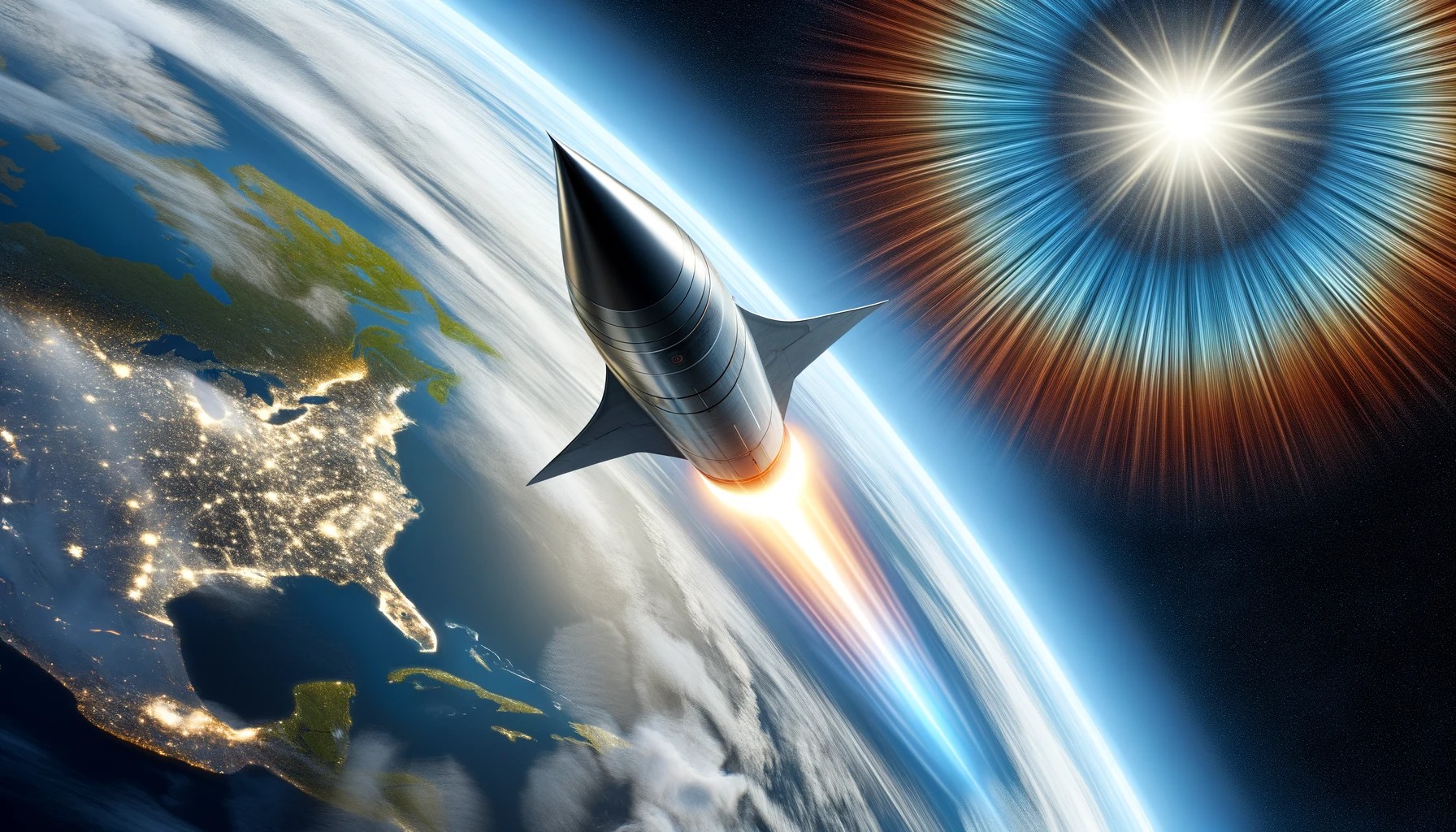 Efecto coriolisis misil supersonico